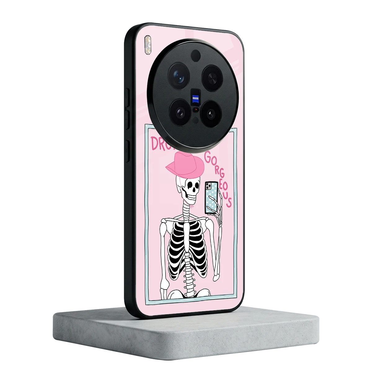 Drop Dead Gorgeous vivo x300 pro mobile cover | shockproof glass phone case