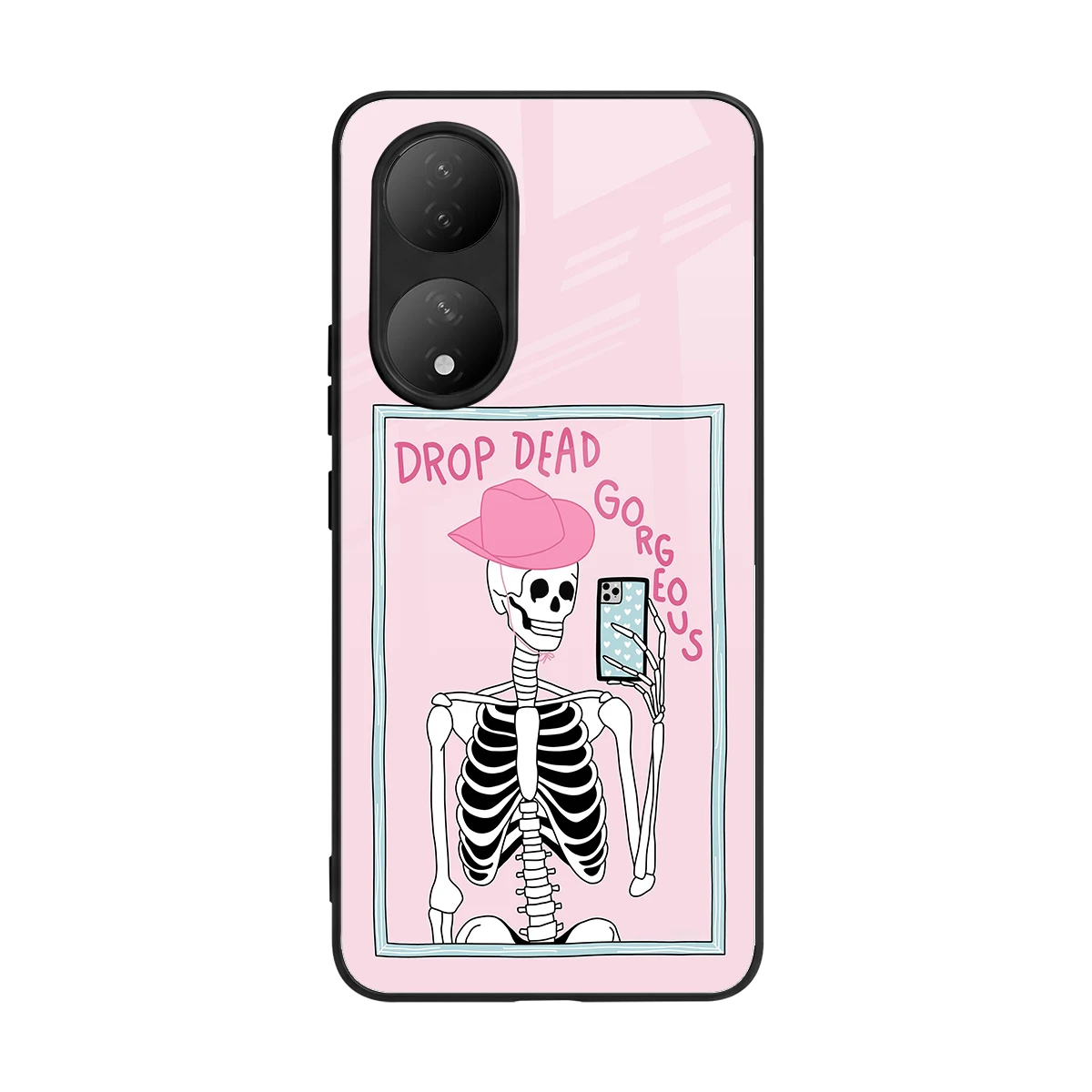 Drop Dead Gorgeous back phone cover | glass case for Vivo-y100