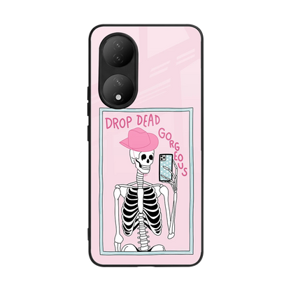 Drop Dead Gorgeous back phone cover | glass case for Vivo-y100