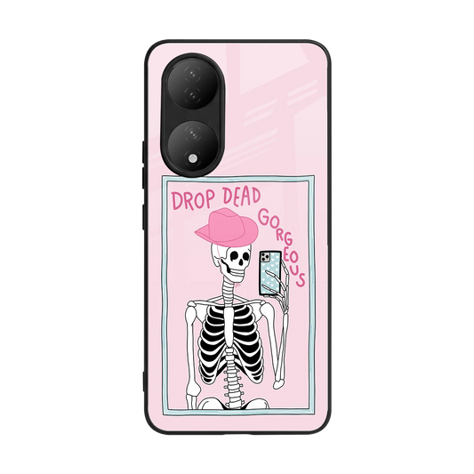 Drop Dead Gorgeous back phone cover | glass case for Vivo-y100