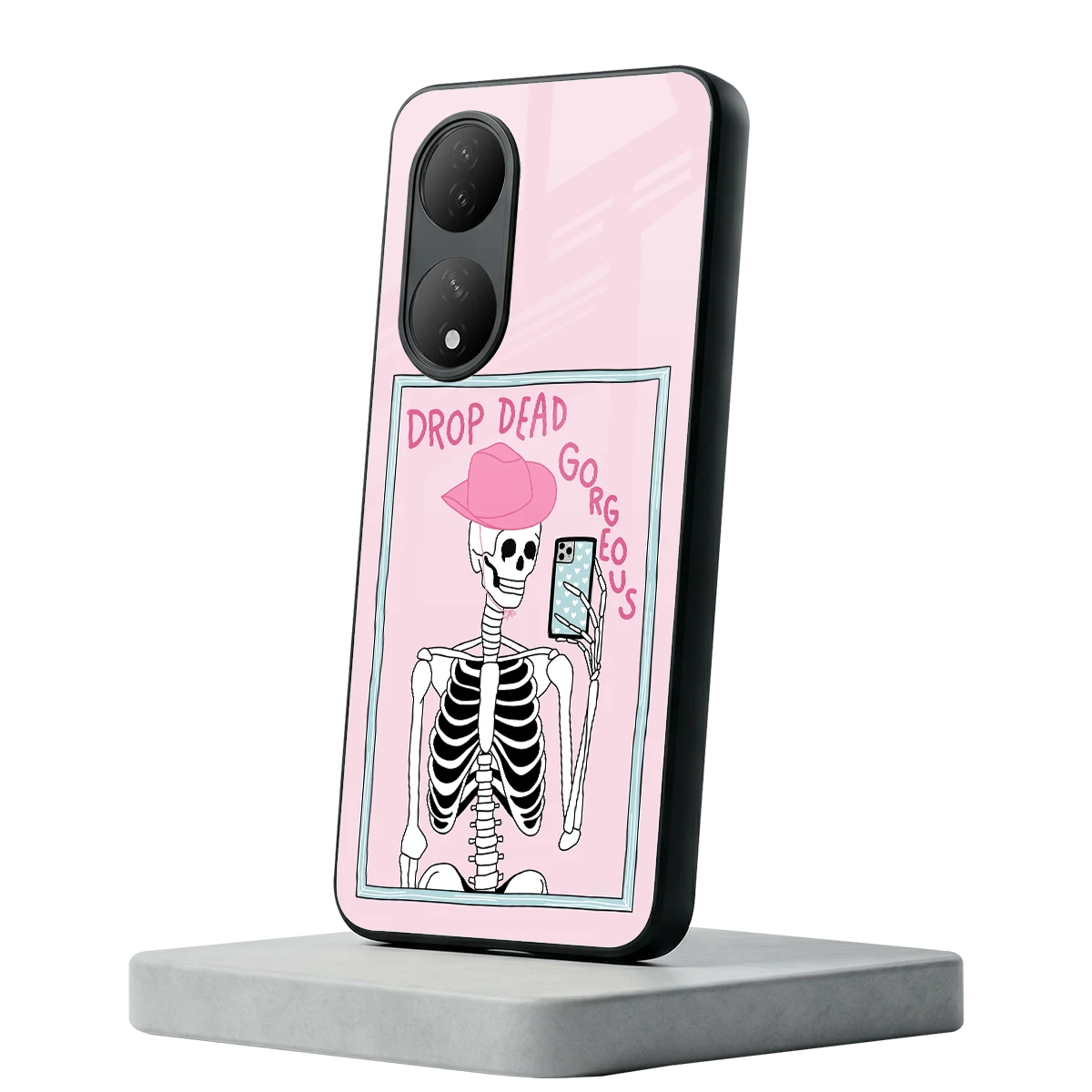 Drop Dead Gorgeous Vivo-y100 mobile cover | shockproof glass phone case