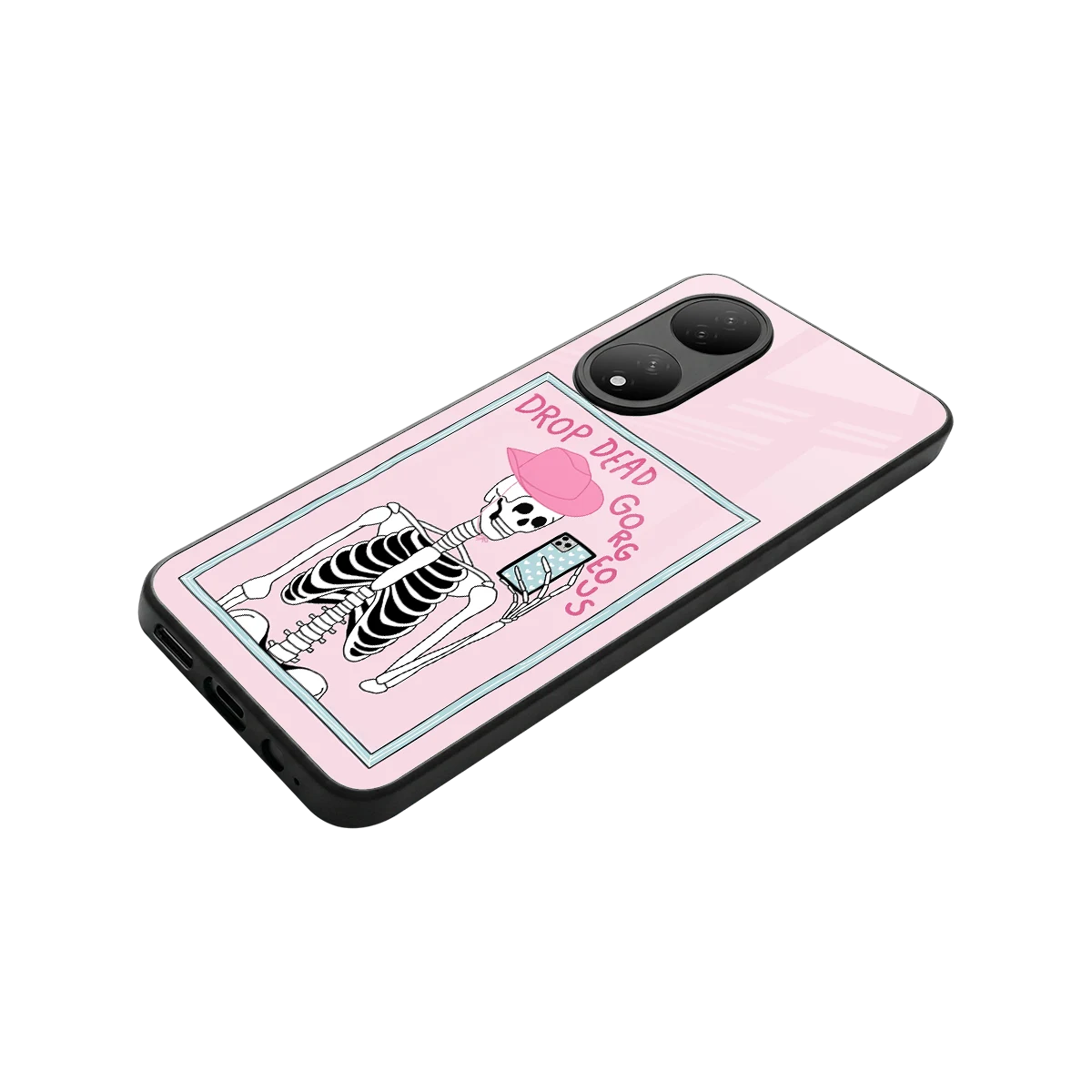 Drop Dead Gorgeous stylish phone case for Vivo-y100 | glossy glass and slim fit