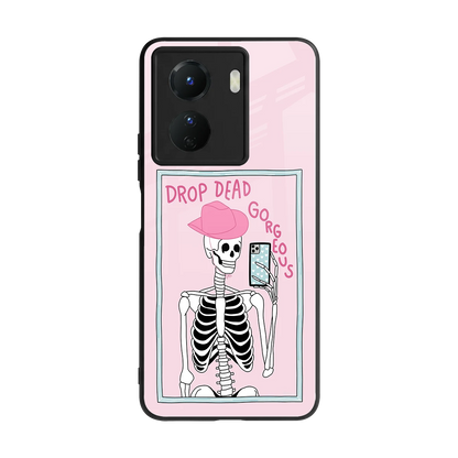 Drop Dead Gorgeous back phone cover | glass case for vivo y16