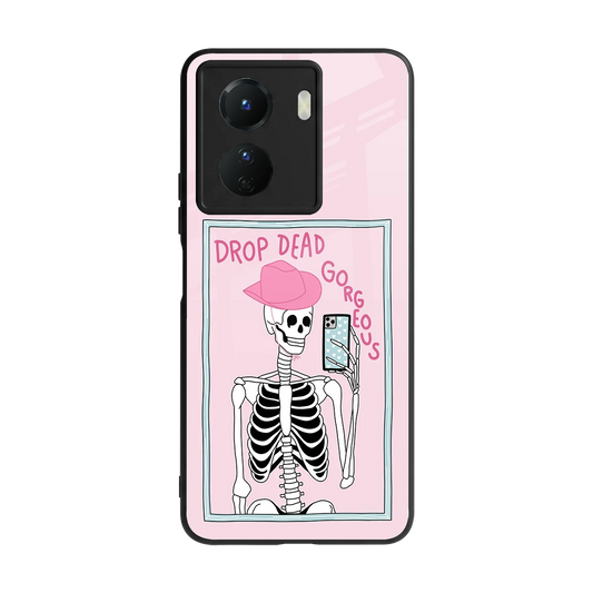 Drop Dead Gorgeous back phone cover | glass case for vivo y16