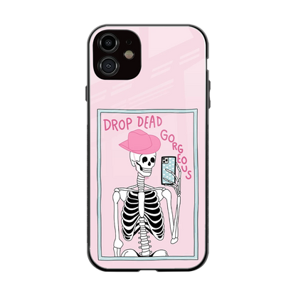 Drop Dead Gorgeous back phone cover | glass case for iphone 12