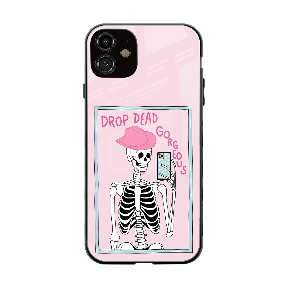 Drop Dead Gorgeous back phone cover | glass case for iphone 11