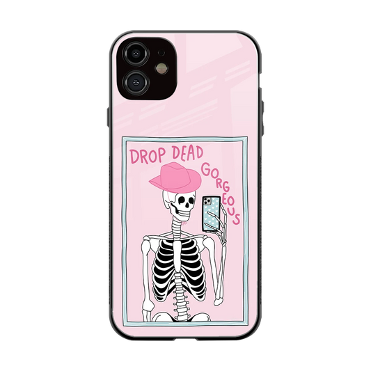Drop Dead Gorgeous back phone cover | glass case for iphone 11