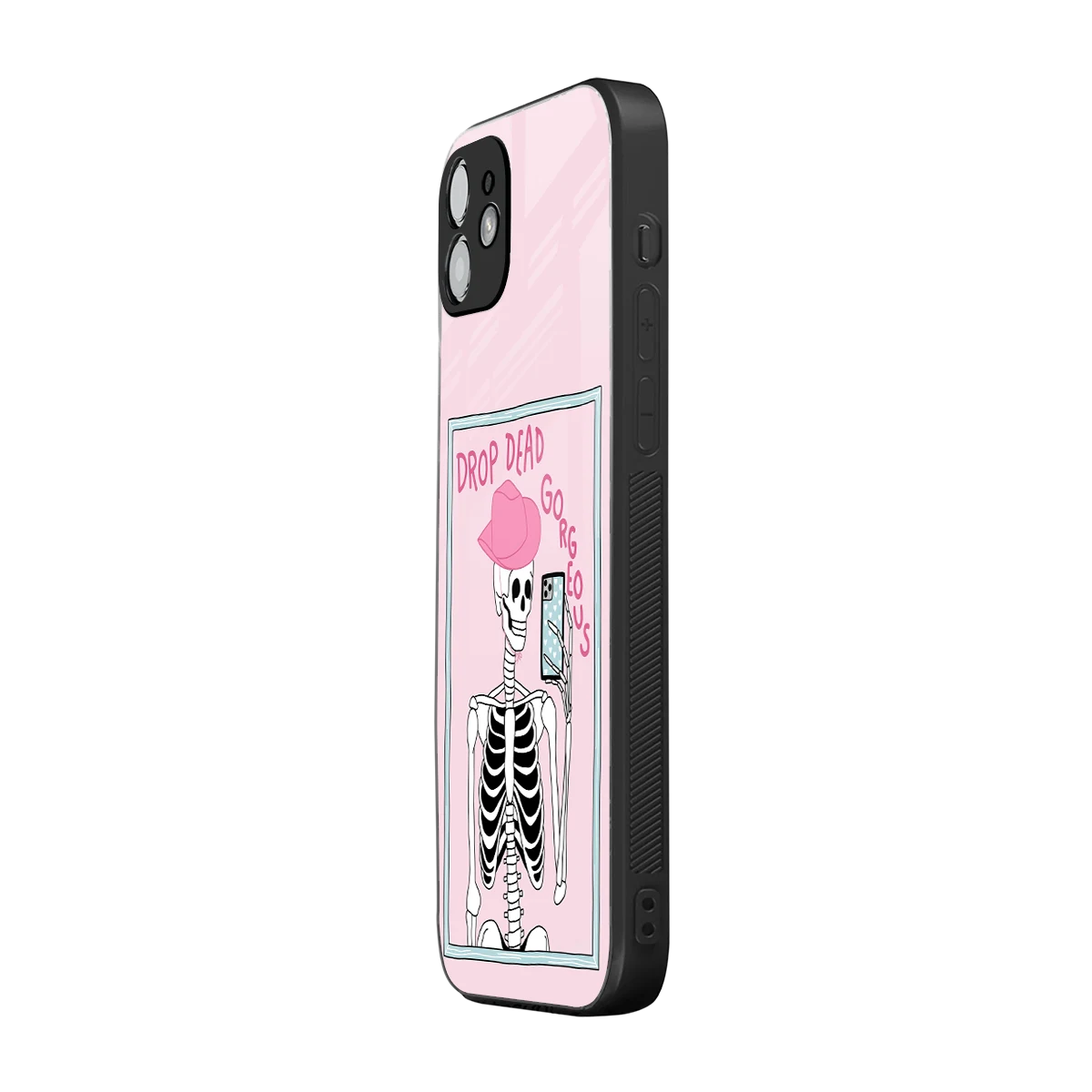 Drop Dead Gorgeous iphone 12 mobile cover | shockproof glass phone case