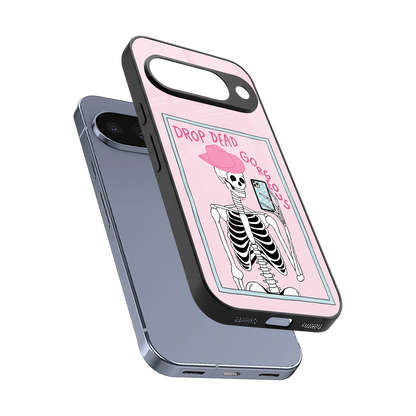 Drop Dead Gorgeous sleek google pixel 10 cover with tempered glass back and TPU edges