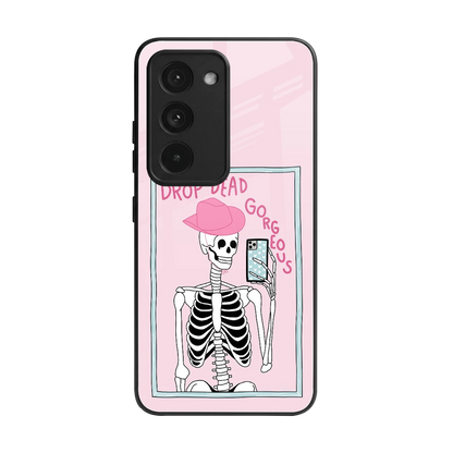 Drop Dead Gorgeous back phone cover | glass case for redmi 15 5g