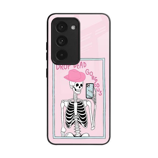 Drop Dead Gorgeous back phone cover | glass case for redmi 15 5g