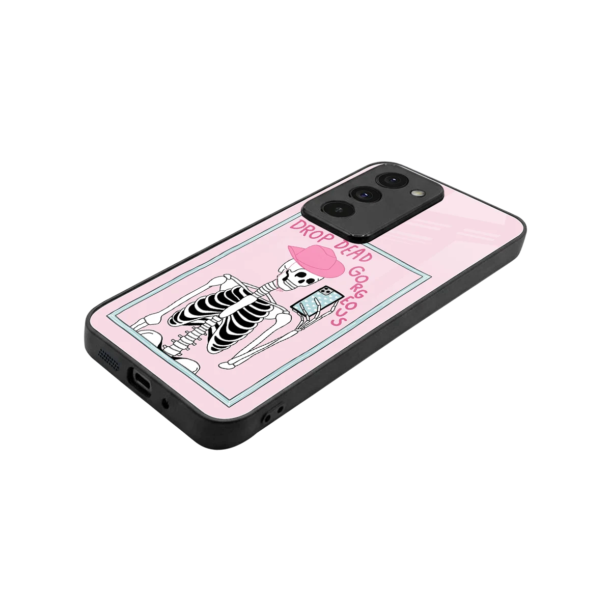 Drop Dead Gorgeous stylish phone case for redmi 15 5g | glossy glass and slim fit