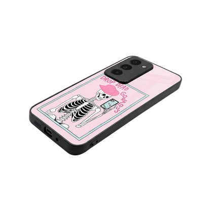 Drop Dead Gorgeous stylish phone case for redmi 15 5g | glossy glass and slim fit