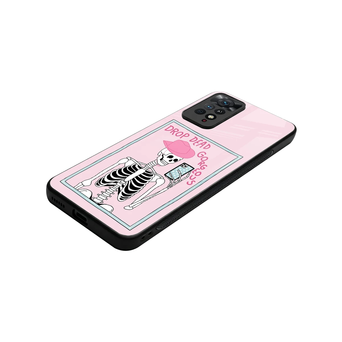 Drop Dead Gorgeous stylish phone case for redmi note 11 pro | glossy glass and slim fit