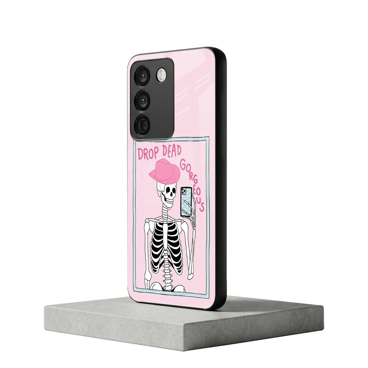 Drop Dead Gorgeous vivo y200 5g mobile cover | shockproof glass phone case