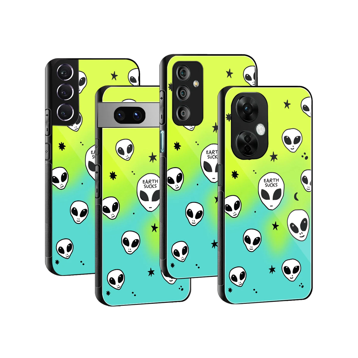 Stylish Glass Back Case for All Smartphones iPhone, Samsung, OnePlus, Pixel, Redmi, Oppo, Vivo, Motorola