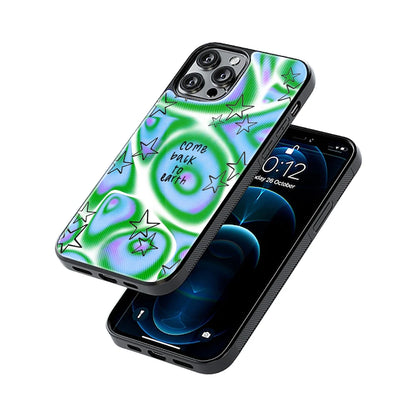 Protective Glass Back Phone Case Compatible with iPhone, Samsung, OnePlus, Pixel & More