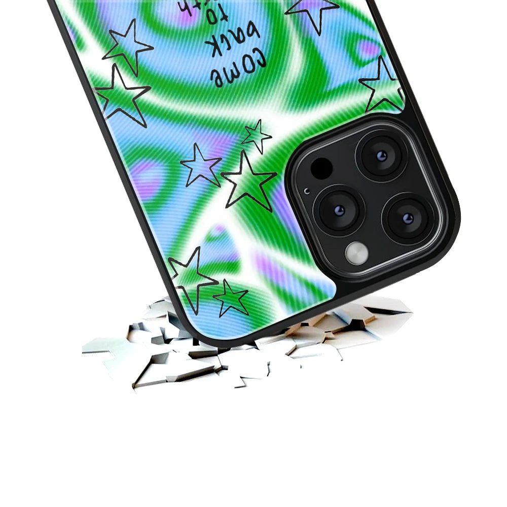Durable Glass Back Mobile Case for iPhone, Samsung, OnePlus, Google Pixel, Redmi, Vivo, Oppo