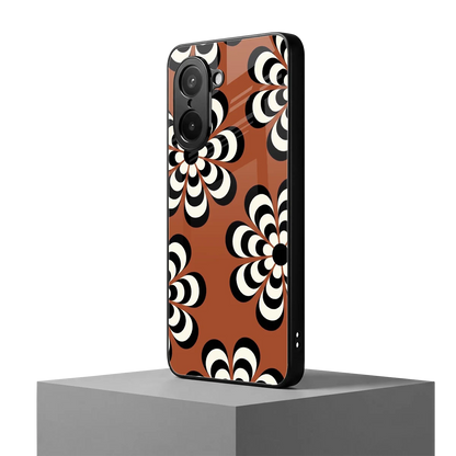 Earthy Bloom oneplus nord ce5 5g mobile cover | shockproof glass phone case