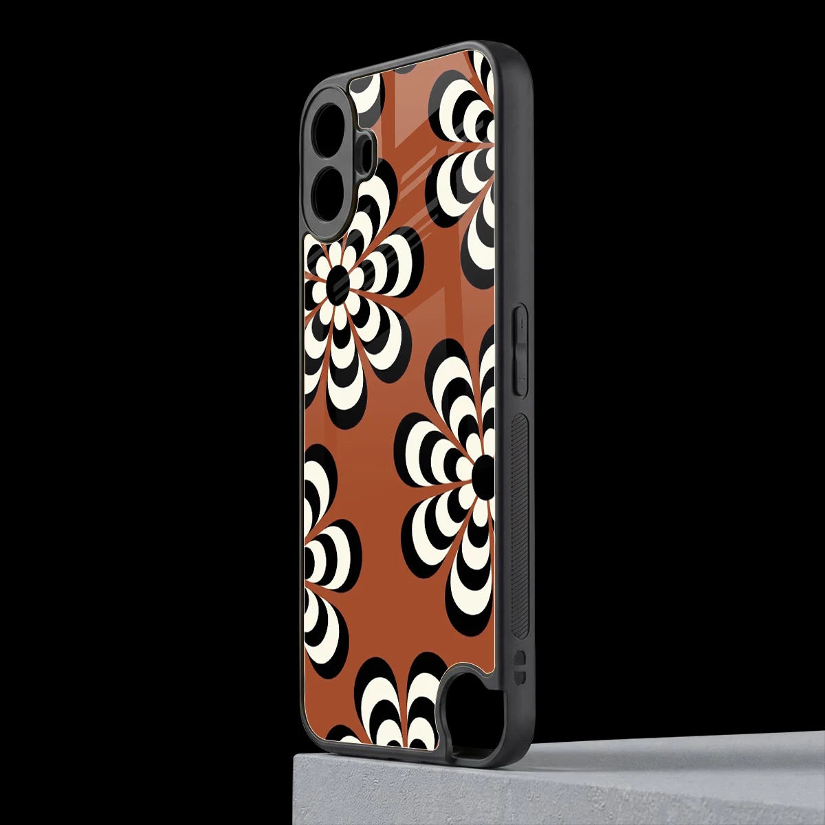 Earthy Bloom cmf nothing phone 1 mobile cover | shockproof glass phone case