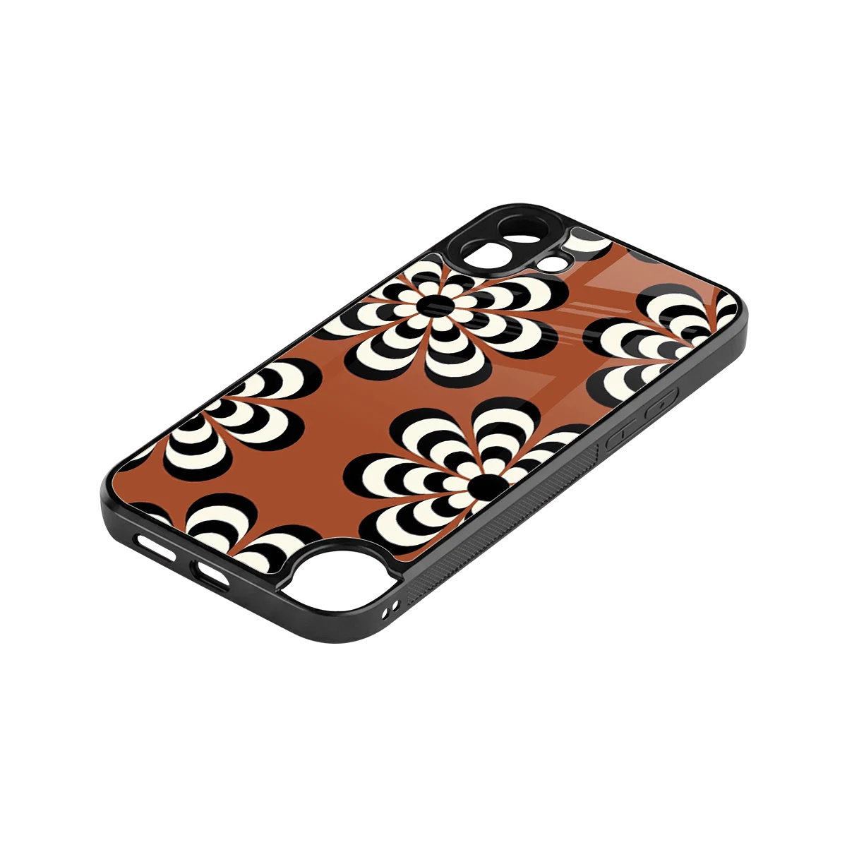 Earthy Bloom stylish phone case for cmf nothing phone 1 | glossy glass and slim fit