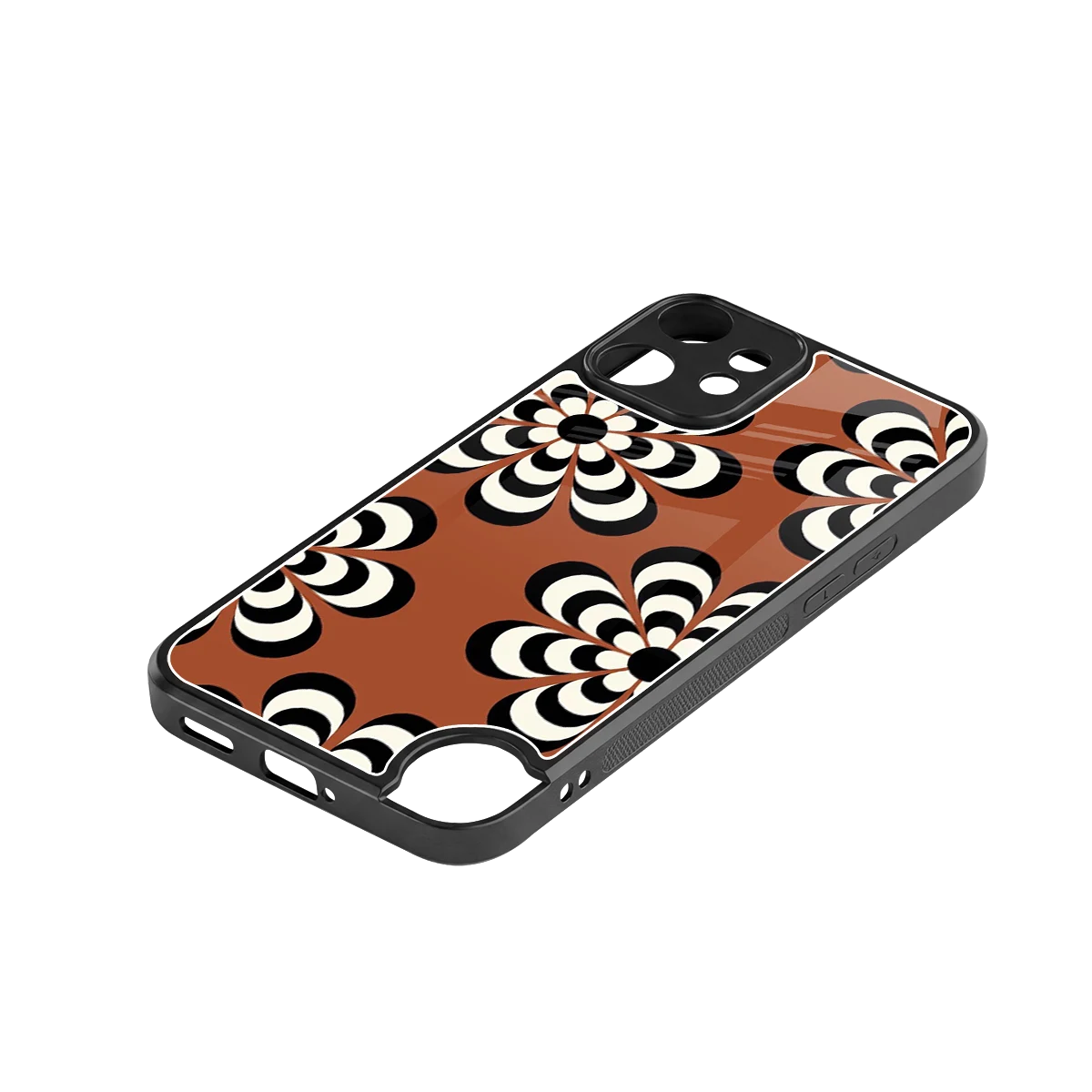 Earthy Bloom stylish phone case for cmf nothing phone 2 pro | glossy glass and slim fit