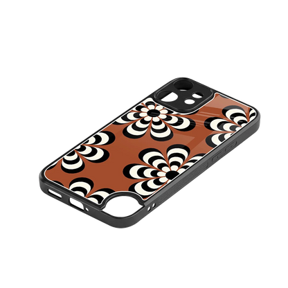 Earthy Bloom stylish phone case for cmf nothing phone 2 pro | glossy glass and slim fit