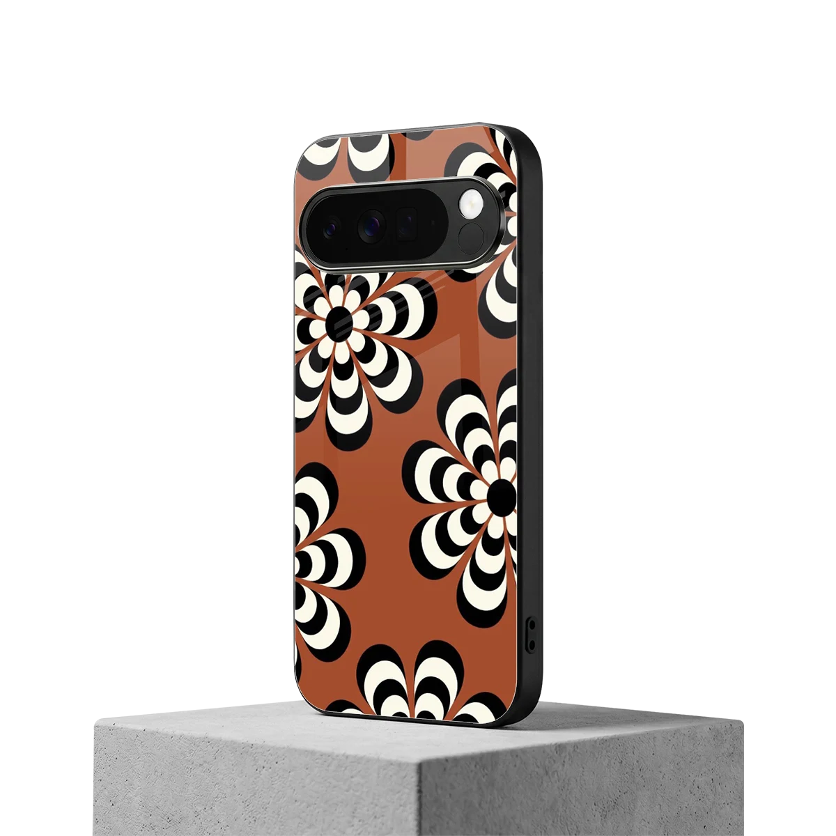Earthy Bloom google pixel 10 pro xl mobile cover | shockproof glass phone case