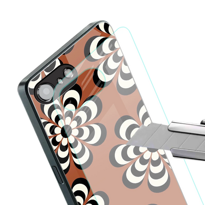 Earthy Bloom stylish phone case for iphone 16e | glossy glass and slim fit