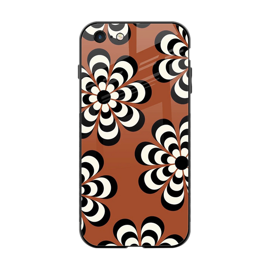 Earthy Bloom back phone cover | glass case for iphone 6s plus