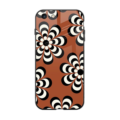 Earthy Bloom back phone cover | glass case for iphone 6s
