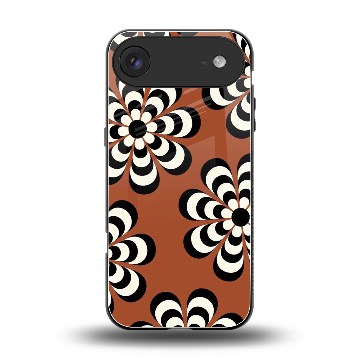 Earthy Bloom back phone cover | glass case for iphone air