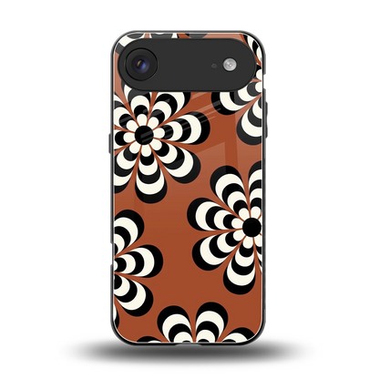 Earthy Bloom back phone cover | glass case for iphone air