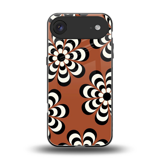 Earthy Bloom back phone cover | glass case for iphone air