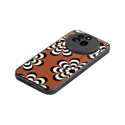 Earthy Bloom stylish phone case for nothing phone 3a pro | glossy glass and slim fit