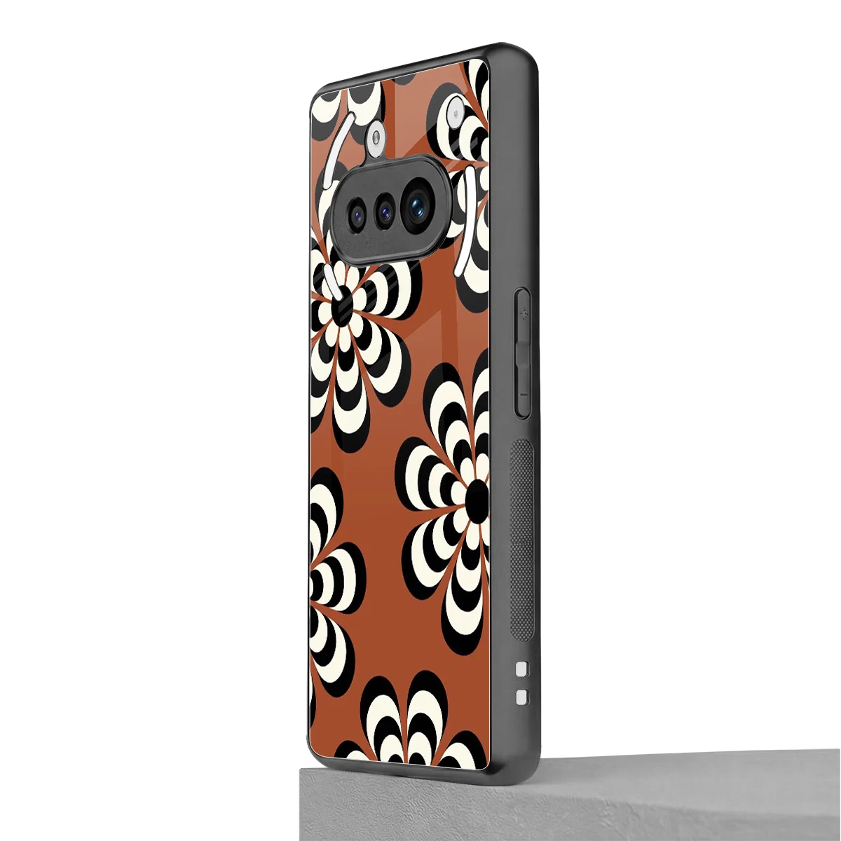 Earthy Bloom nothing phone 3a mobile cover | shockproof glass phone case