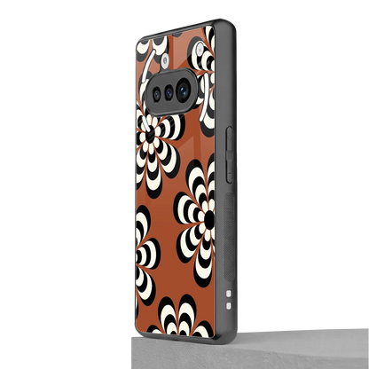 Earthy Bloom nothing phone 3a mobile cover | shockproof glass phone case