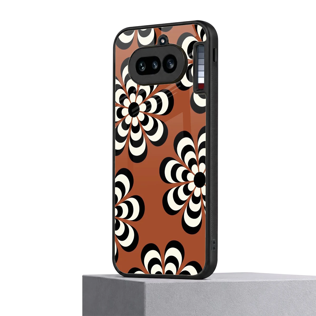 Earthy Bloom nothing phone 4a mobile cover | shockproof glass phone case