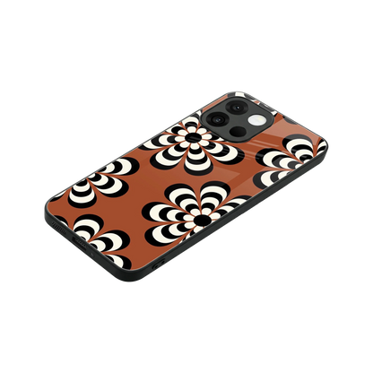 Earthy Bloom stylish phone case for oneplus 13s | glossy glass and slim fit