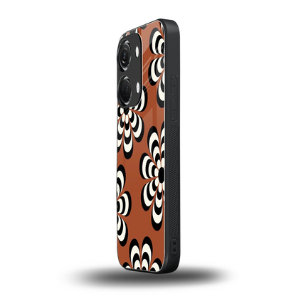 Earthy Bloom oneplus nord 3 mobile cover | shockproof glass phone case