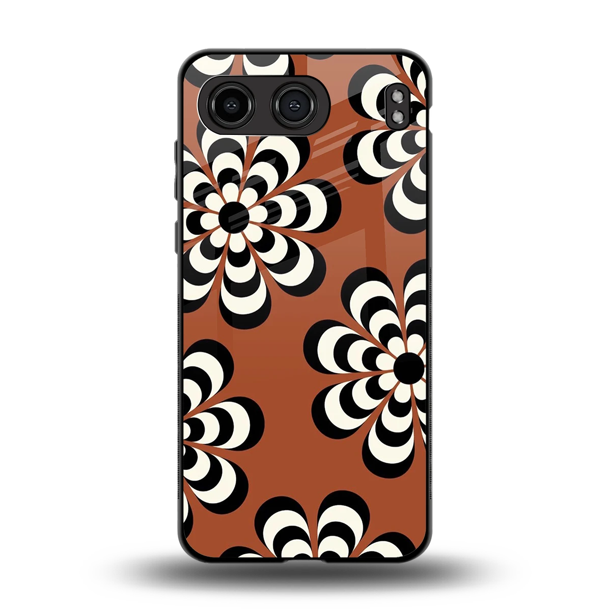 Earthy Bloom back phone cover | glass case for oneplus nord 4