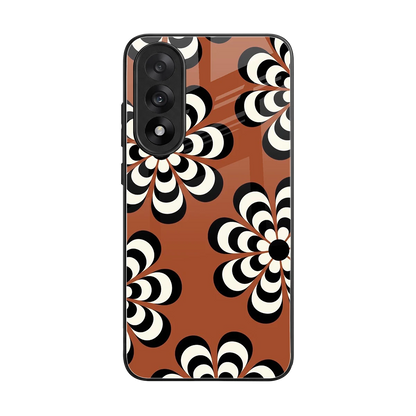 Earthy Bloom back phone cover | glass case for oneplus nord 5