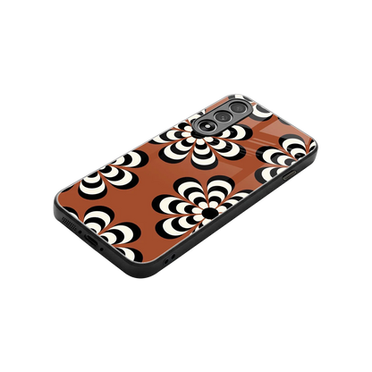 Earthy Bloom stylish phone case for oneplus nord 5 | glossy glass and slim fit