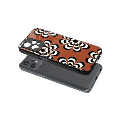 Earthy Bloom sleek oneplus nord ce 2 lite cover with tempered glass back and TPU edges
