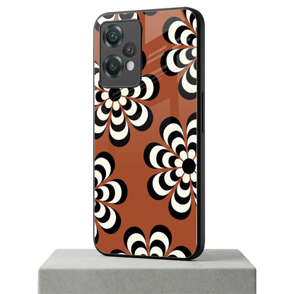 Earthy Bloom oneplus nord ce 2 lite mobile cover | shockproof glass phone case