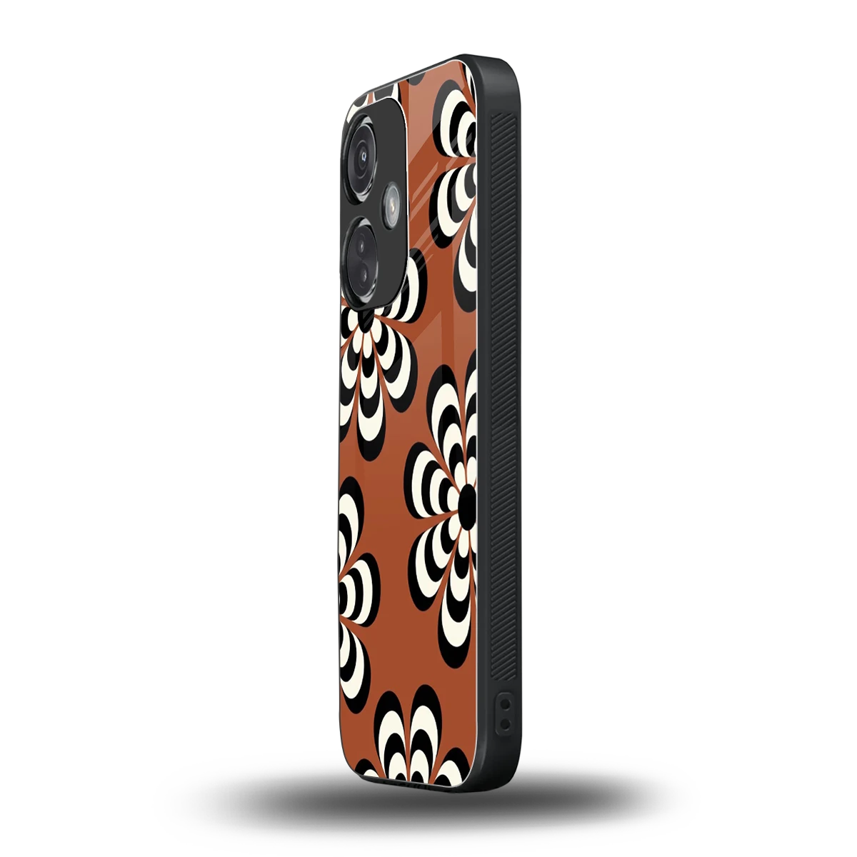 Earthy Bloom oneplus nord ce 3 mobile cover | shockproof glass phone case