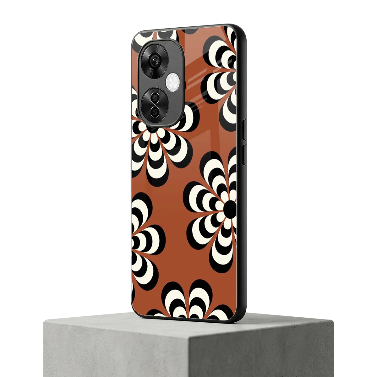 Earthy Bloom oneplus nord ce 3 lite mobile cover | shockproof glass phone case