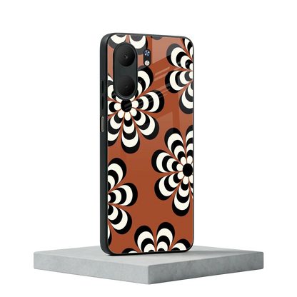 Earthy Bloom oppo a5x 5g mobile cover | shockproof glass phone case