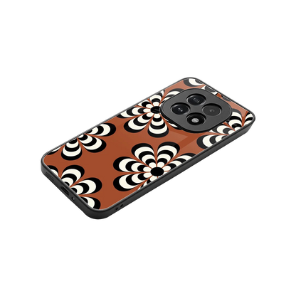 Earthy Bloom stylish phone case for oppo f29 5g | glossy glass and slim fit