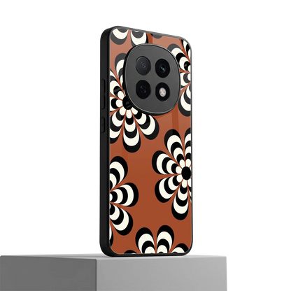 Earthy Bloom oppo f29 pro 5g mobile cover | shockproof glass phone case